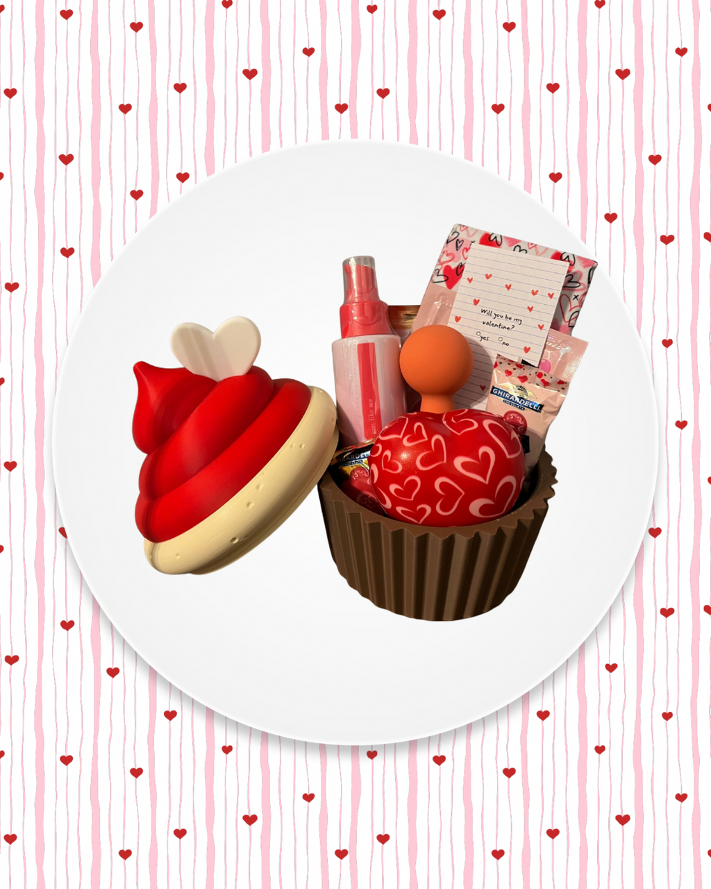 Cupcake Gift Wrapped Pleasure Bundles
